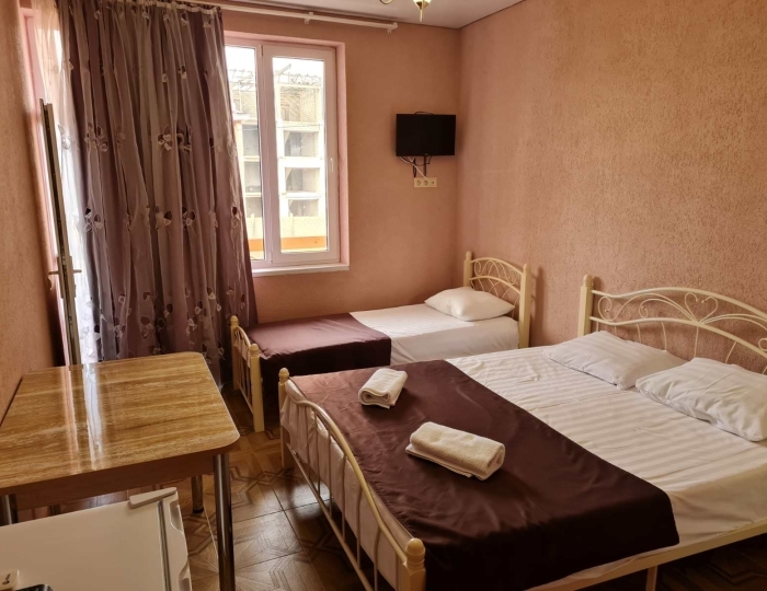 Стандарт 3-местный 1-комнатный стандарт - Отель «Оазис» Цандрипш